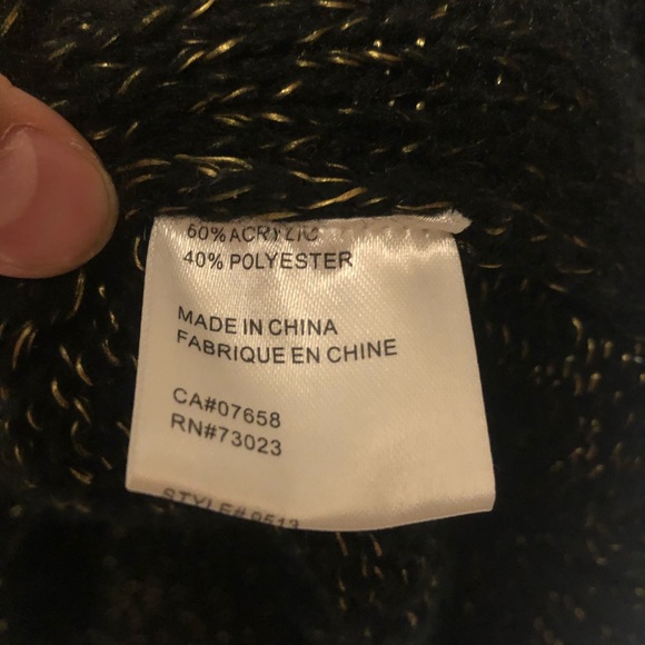 GED Longdon Knit Cardigan V-neck Long Sleeve Ribbed Vegan Fibres Medium C - Picture 5 of 8